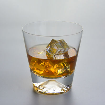 গুণ Heavy Base Transparent Handmade Whiskey Glass For Party কারখানা