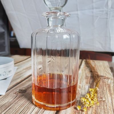 গুণ Customized Gold Rim Whole Set Handmade Whiskey Glass কারখানা