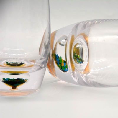 গুণ Heavy Bottom Crystal Whiskey Glasses কারখানা