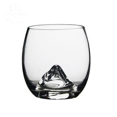 গুণ Lead Free Crystal Ice Hill Bottom Handmade Whiskey Glass কারখানা