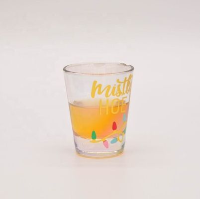 গুণ 1.5oz Frosted High End Unique Shot Glasses For Liquor কারখানা