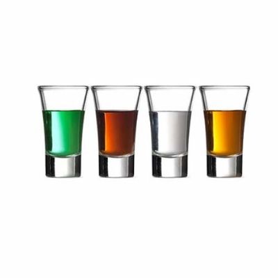 গুণ Etched Logo 60ml FDA Certificate Unique Shot Glasses কারখানা