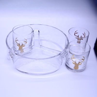 গুণ Handmade Glass Fruit Plate কারখানা