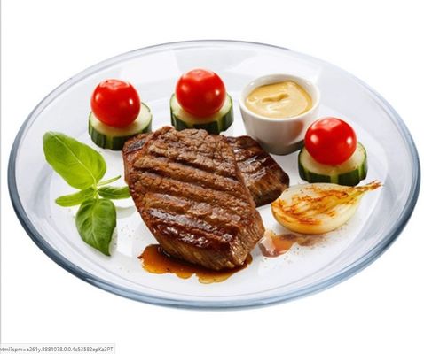 গুণ Heat Resistant Borosilicate Round Charger Plates For Micwave কারখানা