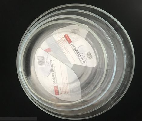 গুণ Heat Resistant Borosilicate Round Charger Plates For Micwave কারখানা