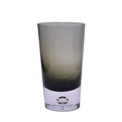 গুণ Grey Color Air Bubble Bottom Unique Cocktail Glasses . Bohemian Drinking Glasses কারখানা