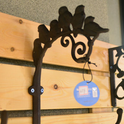 গুণ Pig Shape Vintage Decorative Iron Wall Hooks For Home কারখানা