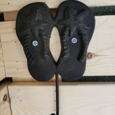 গুণ Home Decoration Wrought Iron Coat Hooks Cast Iron Crafts কারখানা