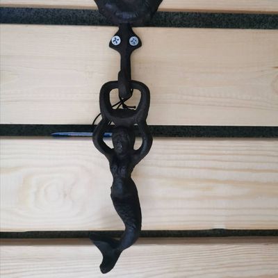 গুণ Customized Mermaid Cast Iron Wine Bottle Opener For Bar কারখানা