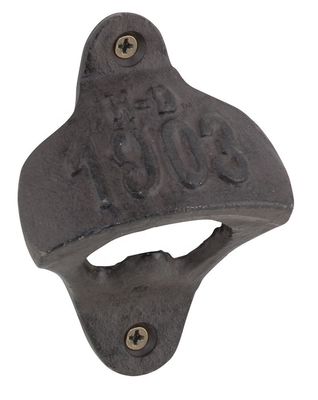 গুণ Wall Mount Iron Bottle Opener Cast Iron Crafts For Bar Club কারখানা