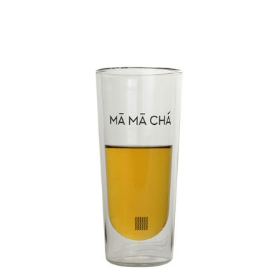 গুণ Double Wall Heat Resistant Round Tall Tumbler Glass কারখানা