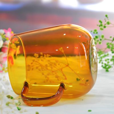 গুণ Colored High Borosilicate Tumbler Drinking Glasses কারখানা