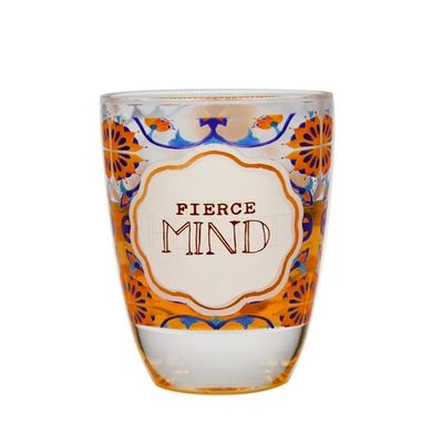 গুণ Heavy Duty Tumbler Drinking Glasses With Decorated Pattern কারখানা