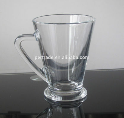 গুণ Irish Style Machine Made Crystal Whisky Tumblers With Handle কারখানা
