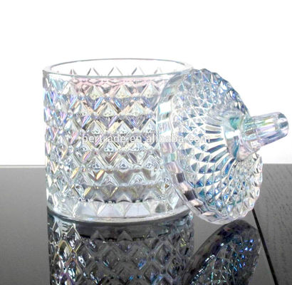 গুণ Glass Storage Jars With Lid For Wax কারখানা