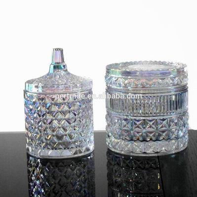 গুণ Glass Storage Jars With Lid For Wax কারখানা