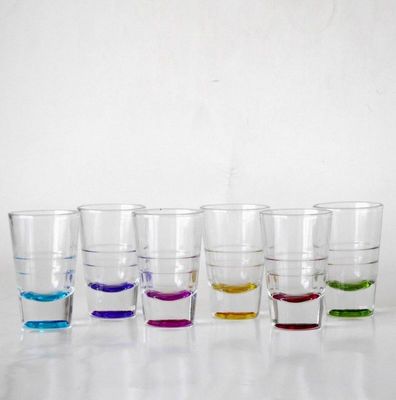 গুণ Whole Set Unique Shot Glasses , Vintage Shot Glasses With Ice Bucket কারখানা