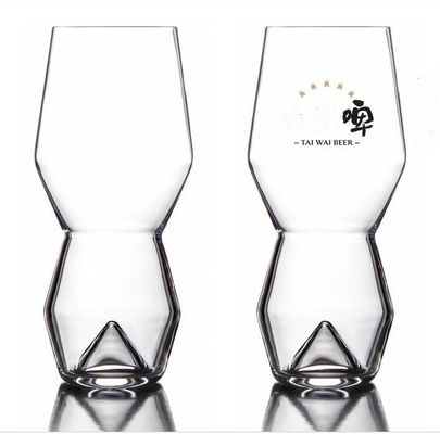 গুণ Unique Peak Bottom Ipa Glass Handmade Crystal Craft Beer Glasses কারখানা