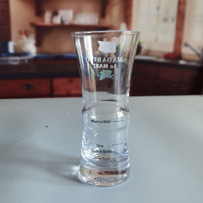 গুণ Highball Drinking Cocktail Crystal Glasses Handblown With Color Logo কারখানা