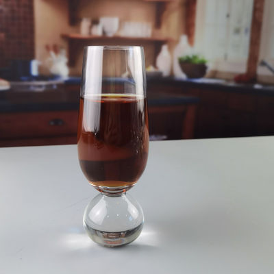 গুণ Ball Stemmed Lead Free Crystal Highball Tumblers For Champagne কারখানা